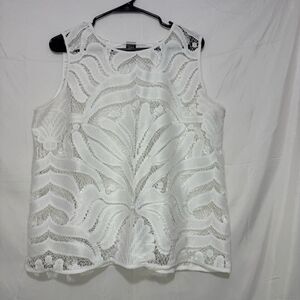White lace City Living blouse